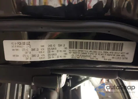 2016 Jeep Cherokee Altitude из США, поврежденный, VIN 1C4PJMCS6GW203451